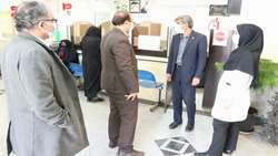 بازدید سرپرست دانشگاه علوم پزشکی استان سمنان از مرکز خدمات جامع سلامت شبانه روزی مرحوم جعغرآبادی شهمیرزاد